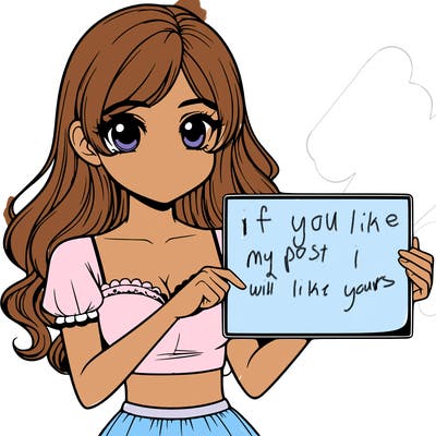 realistic pretty girl holding blank sign