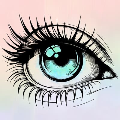 realistic eye