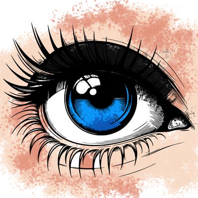 realistic eye