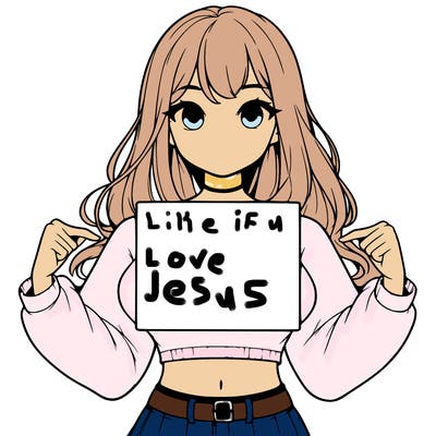 girl holding a blank sign in a long sleeve crop top