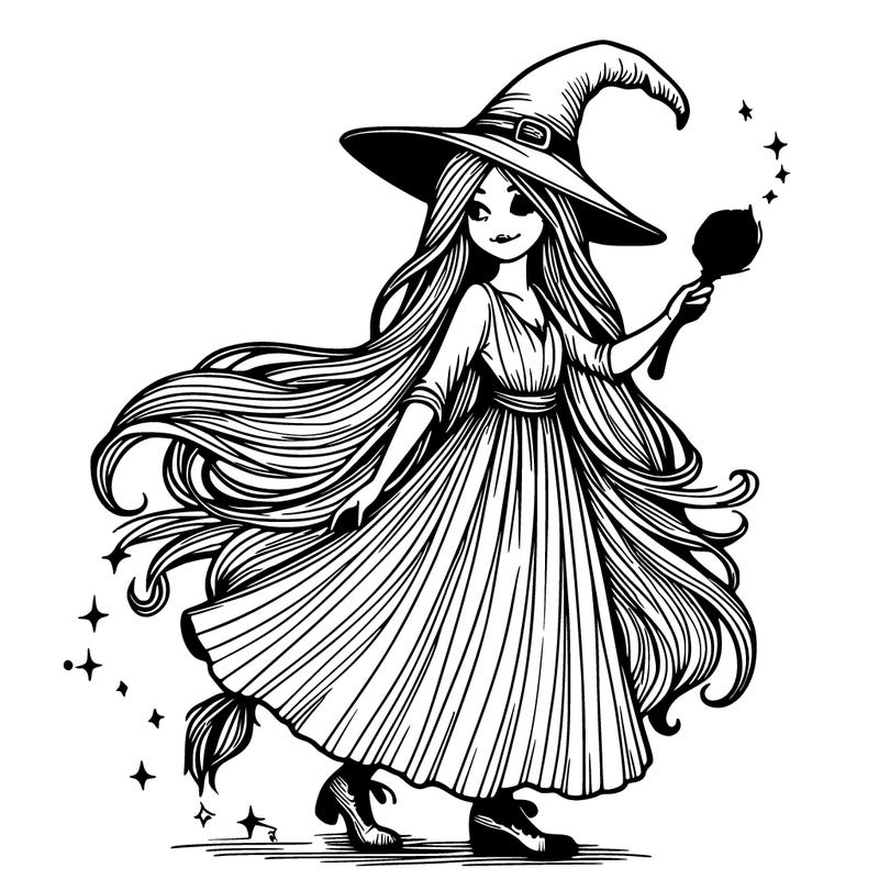 realistic witch
