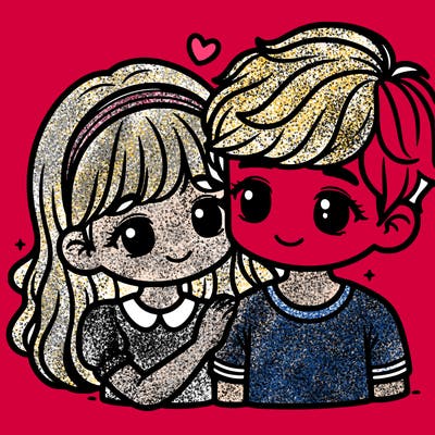 a girl in love with a boy