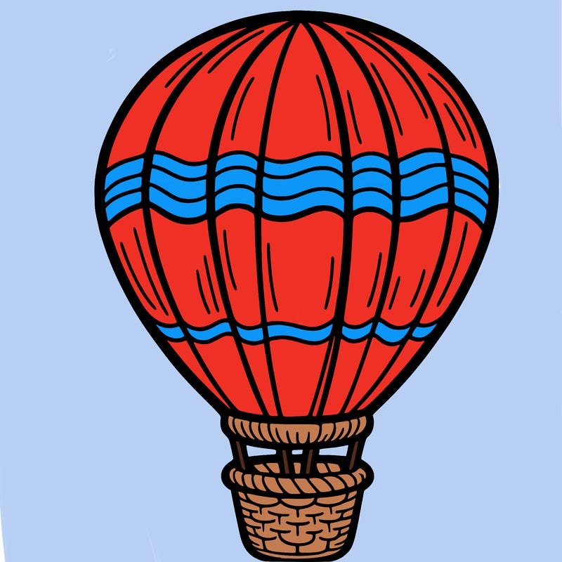 hot air balloon