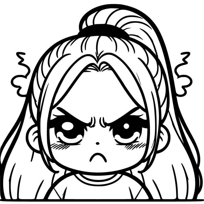 angry girl