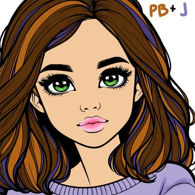 realistic girl whith cute eyes