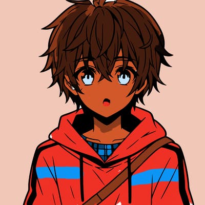 anime boy teenager
