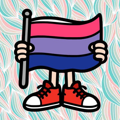 bisexual flag