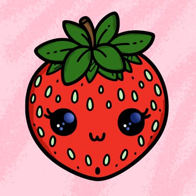 cute strawberry