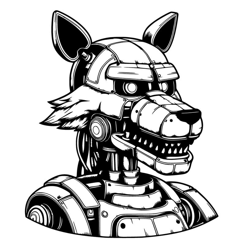 five nights at freddy’s security breach roxanne wolf realistic animatronic