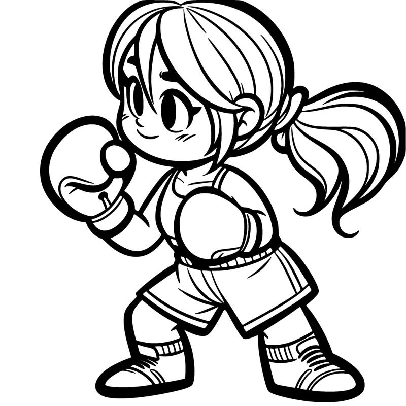 boxer girl