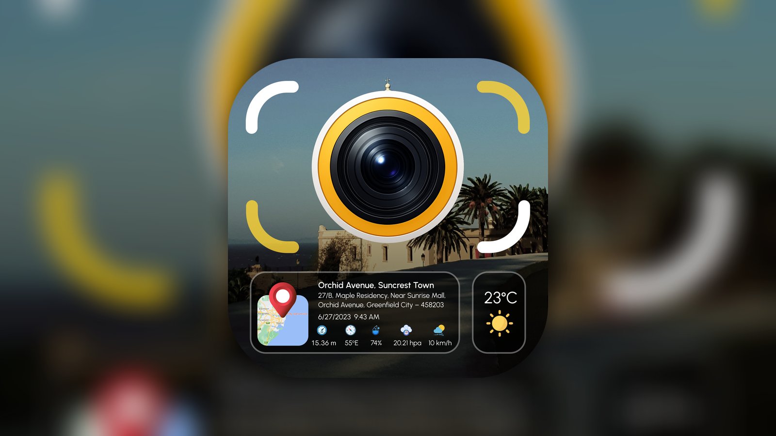 GPS Map Camera - Location - Photo & Video App | MWM