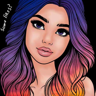 beautiful realistic girl