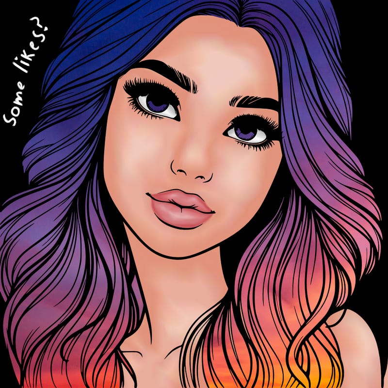 beautiful realistic girl