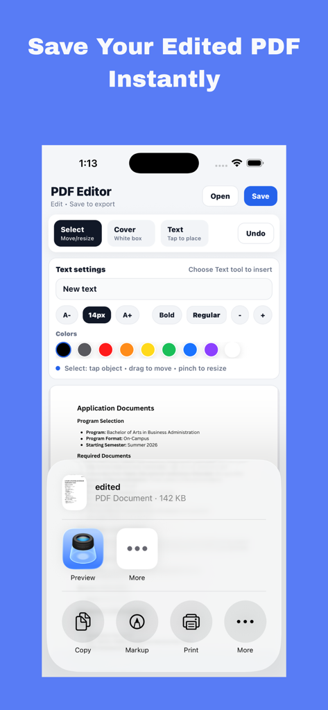 PDF Editor Studio - Productivity App | MWM