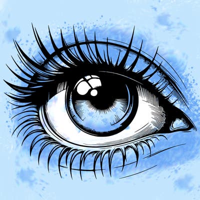 realistic eye