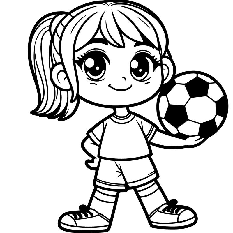 a soccer girl