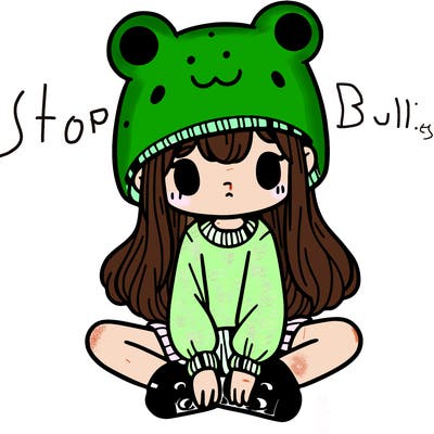 a girl wearing a frog hat and some frog socks