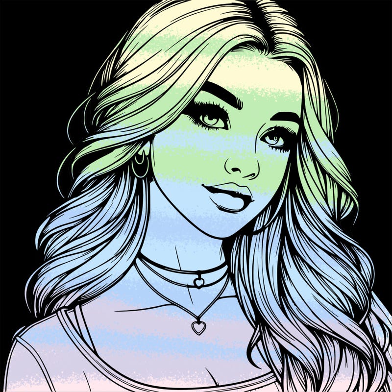 detailed realistic girl