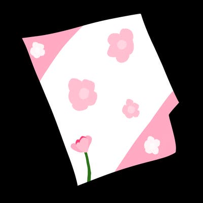 a blank piece of paper