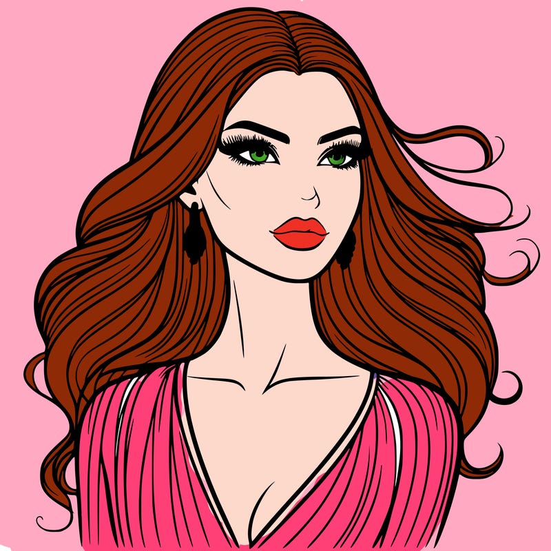 beautiful fashion woman