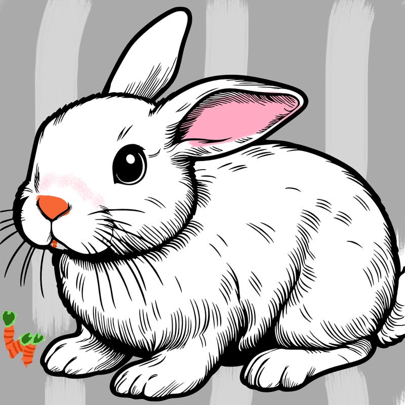 realistic bunny