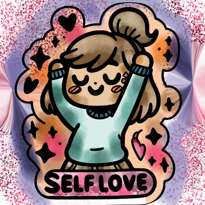 self-love sticker