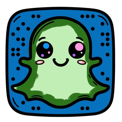 the real snapchat logo