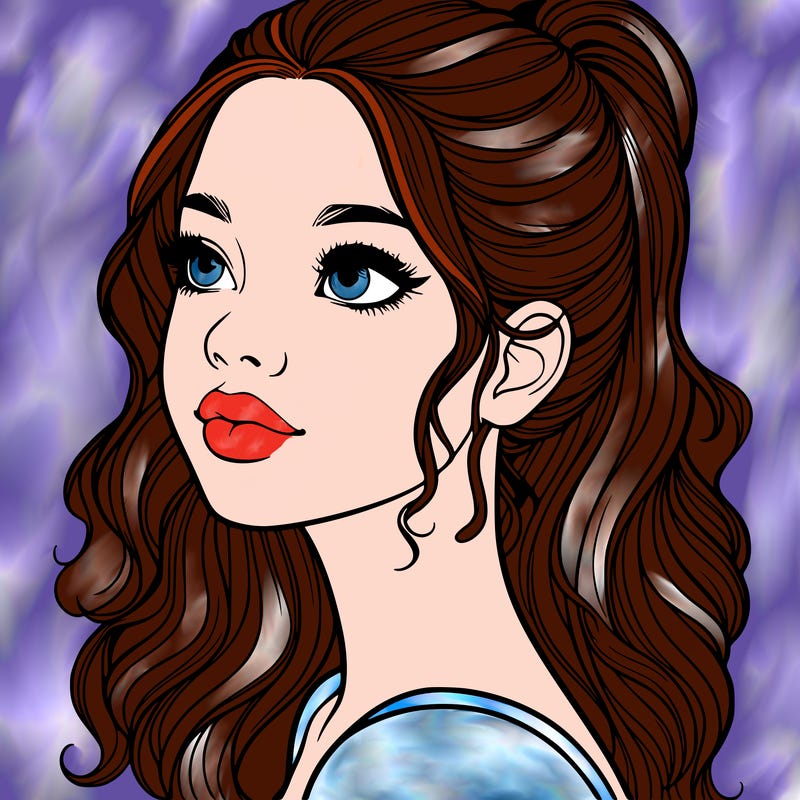beautiful realistic girl