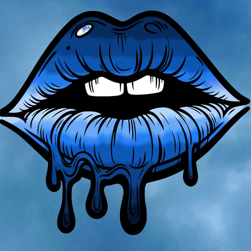 lips that look realistic and drip