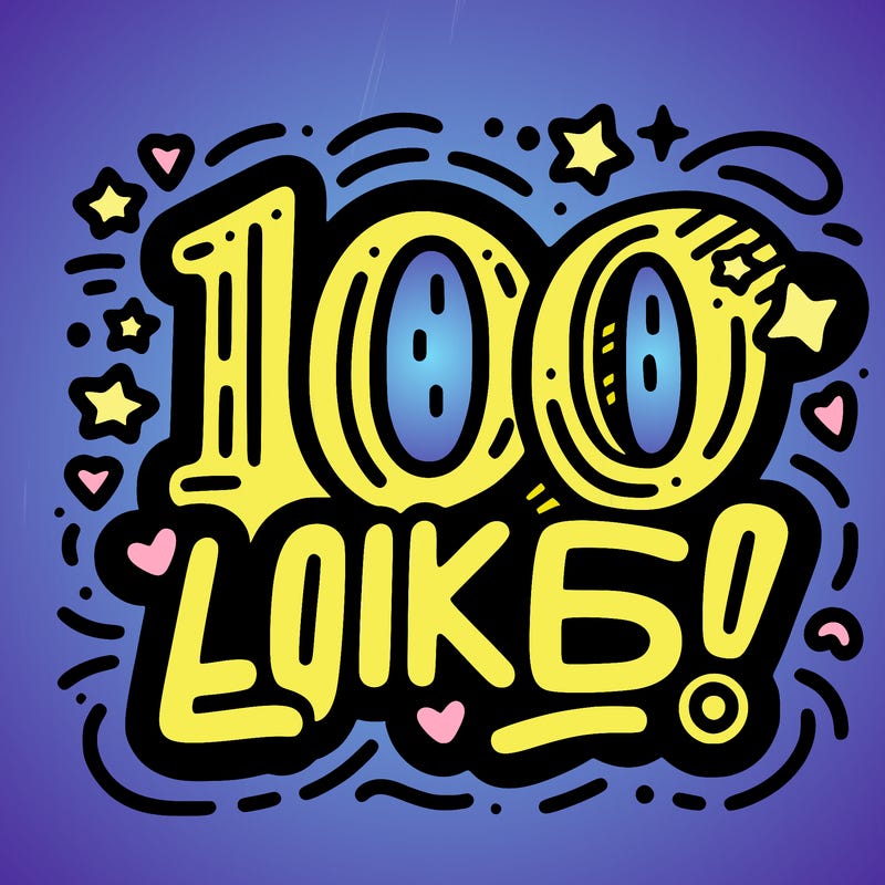 100 likes!