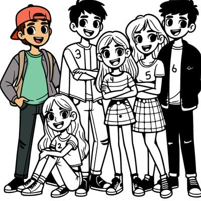 group of friends