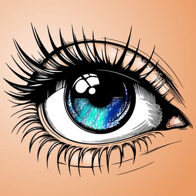 realistic eye