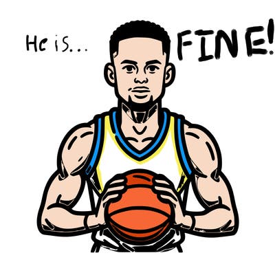 realistic stephen curry