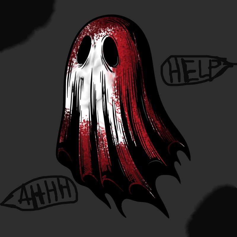 realistic creepy ghost