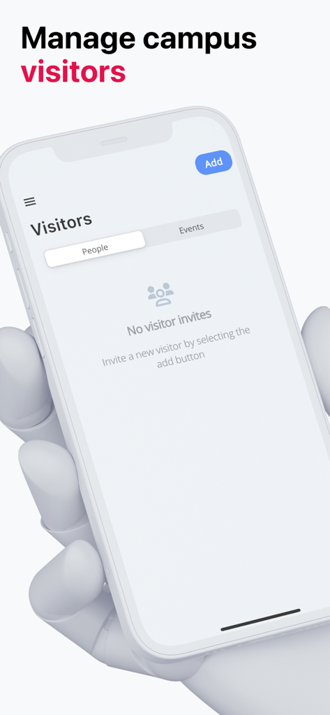 MIT Atlas - MIT Atlas app interface for managing campus visitors and invites