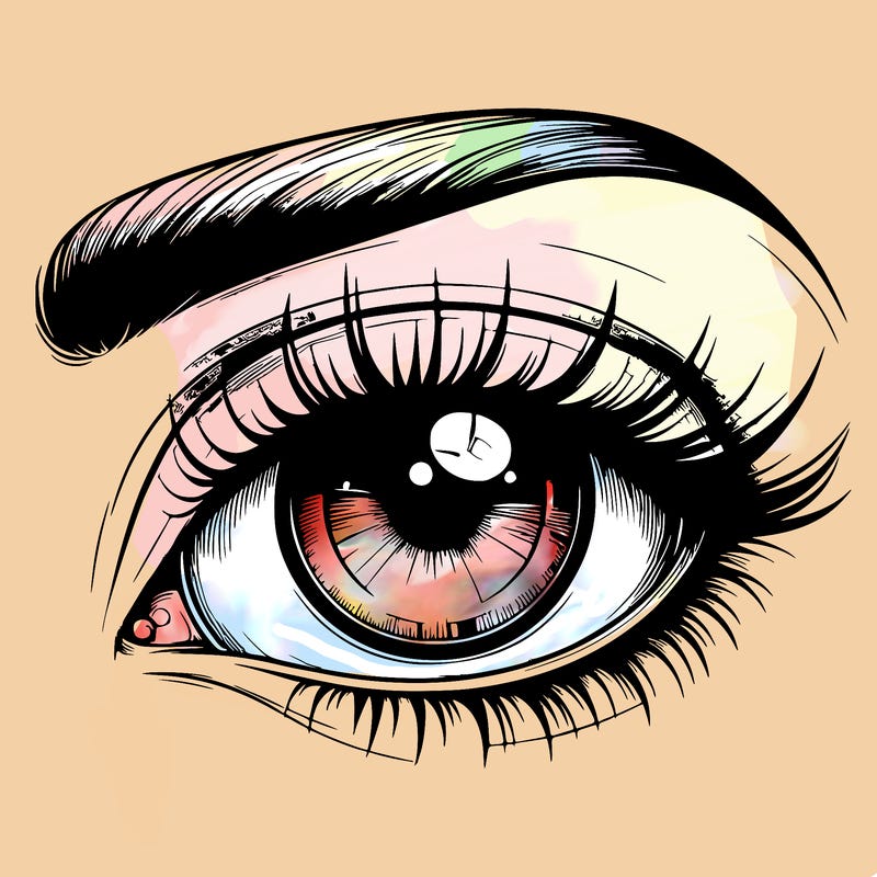 realistic eye