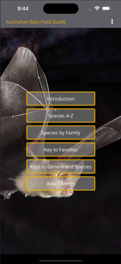 Field Guide to Australian Bats - Reference App | MWM