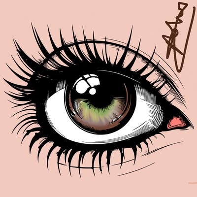 realistic eye