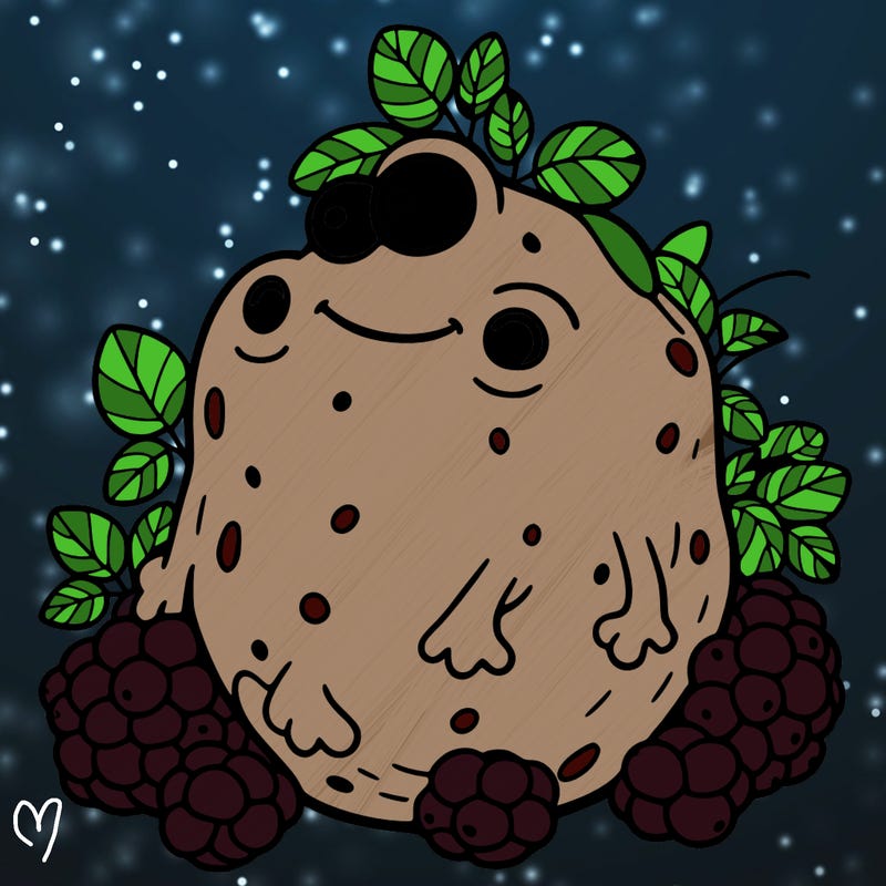 cranberry potato frog