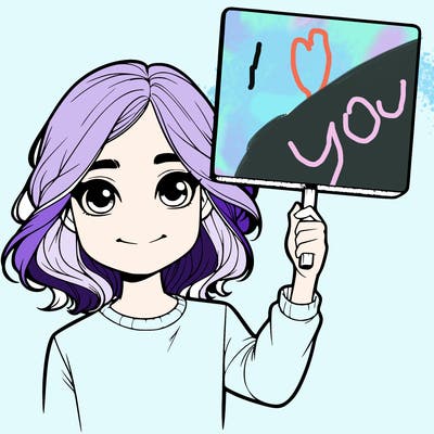 realistic girl holding up a sign