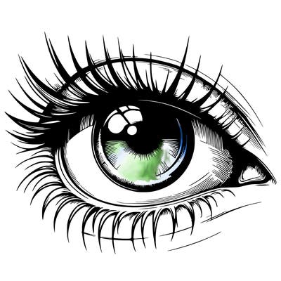 realistic eye