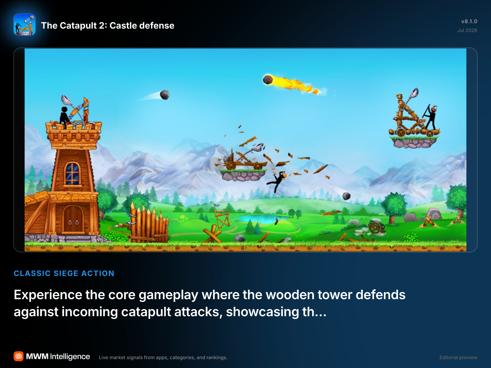 The Catapult 2: Castle defense - Games App | MWM
