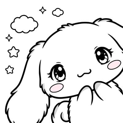 anime cinnamoroll cute fluffy