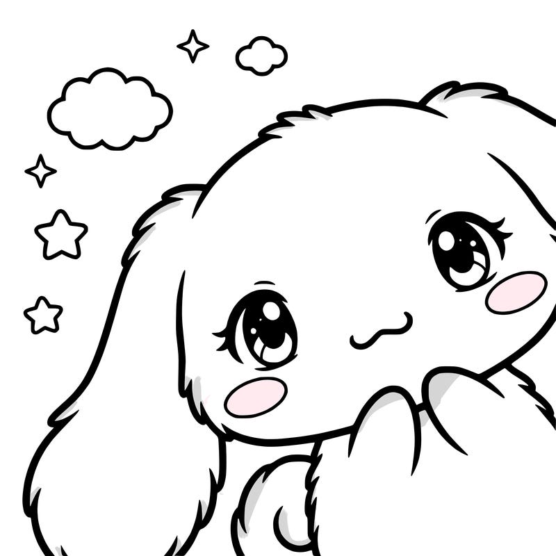 anime cinnamoroll cute fluffy