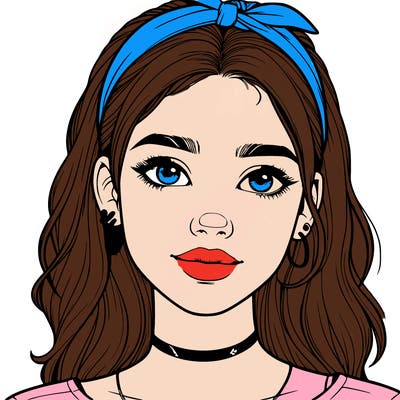 realistic teenage girl