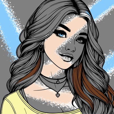 detailed realistic girl