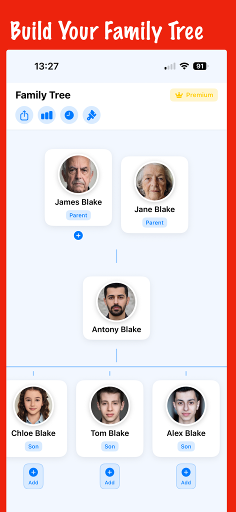 Family Lineage - Reference App | MWM