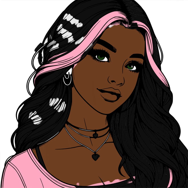 detailed realistic girl