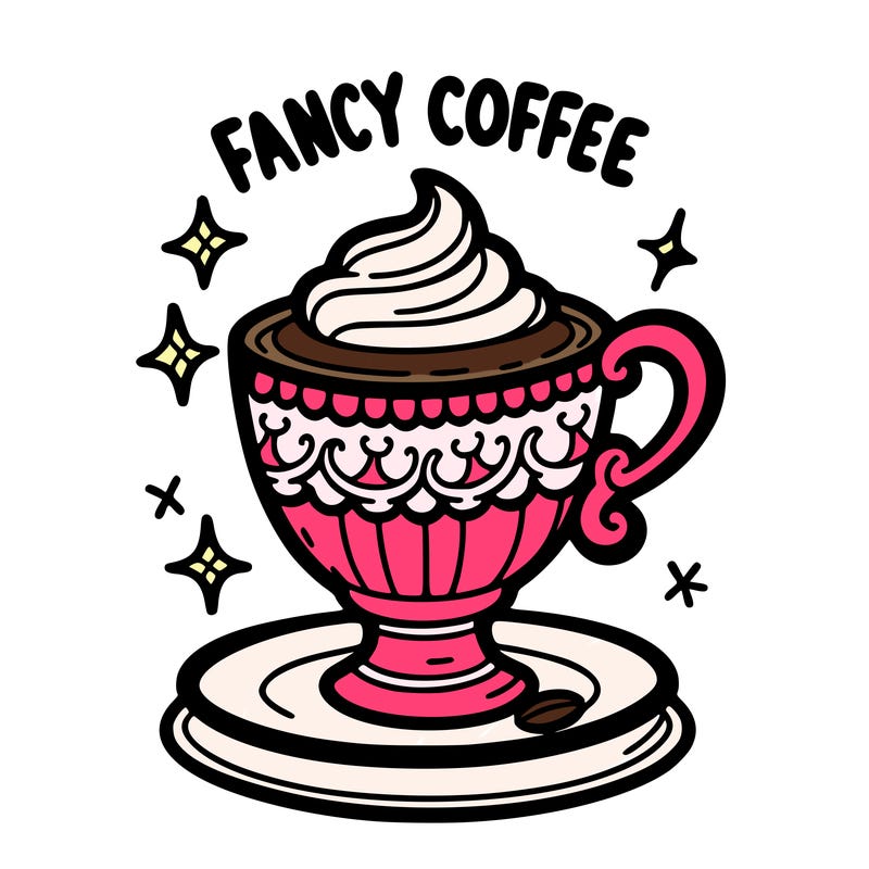fancy coffee