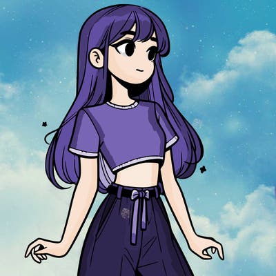 girl in a cute crop top